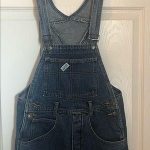 Vintage GUESS denim overalls